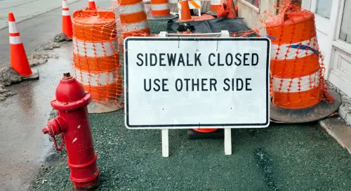 commercial sidewalk repair services