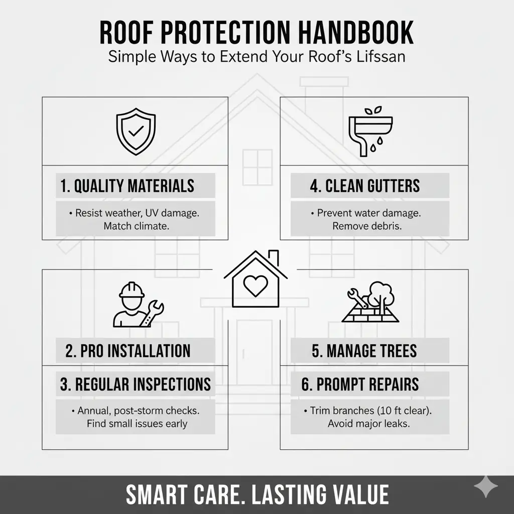 Easy Ways to Protect Your Roof