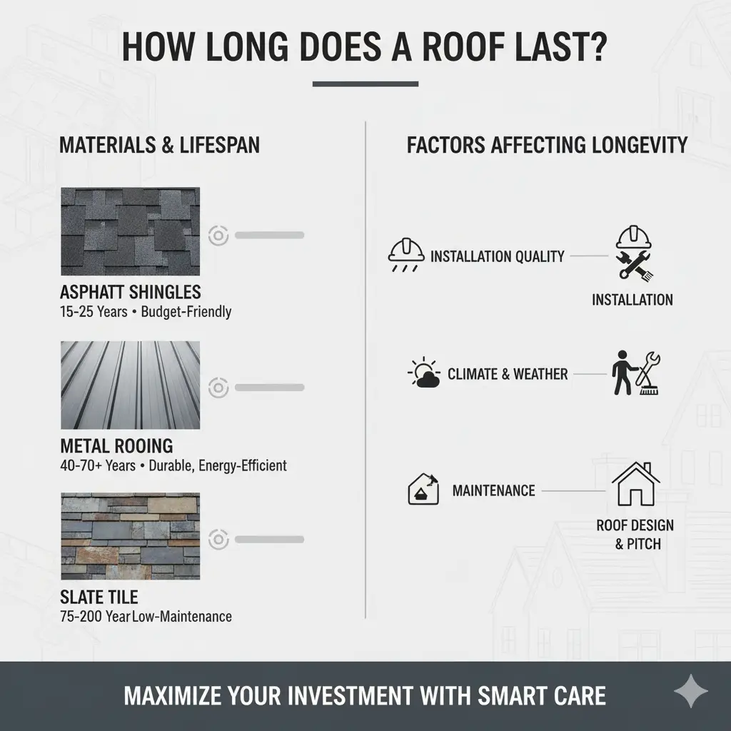How Long Does a Roof Last