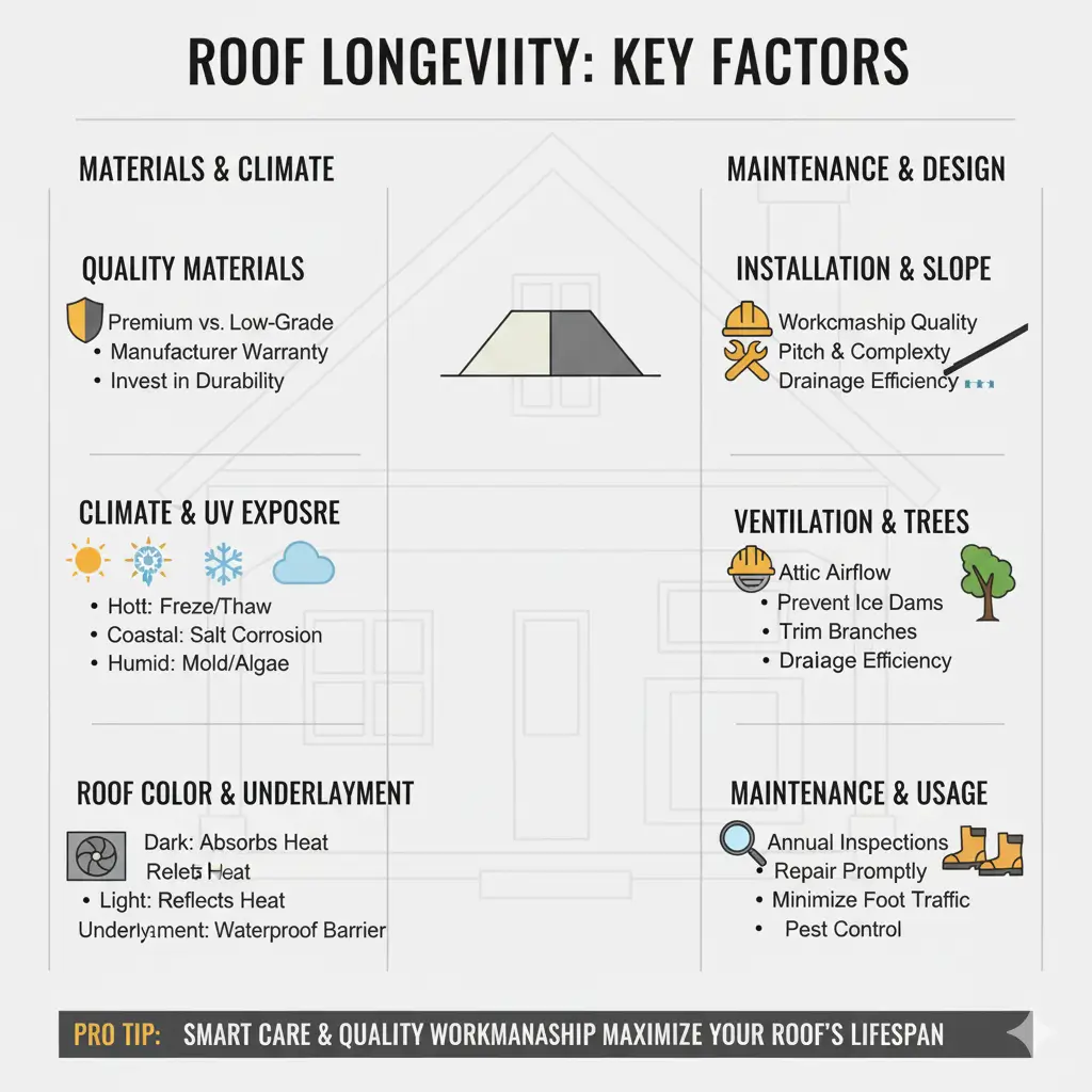Things That Affect Roof Longevity