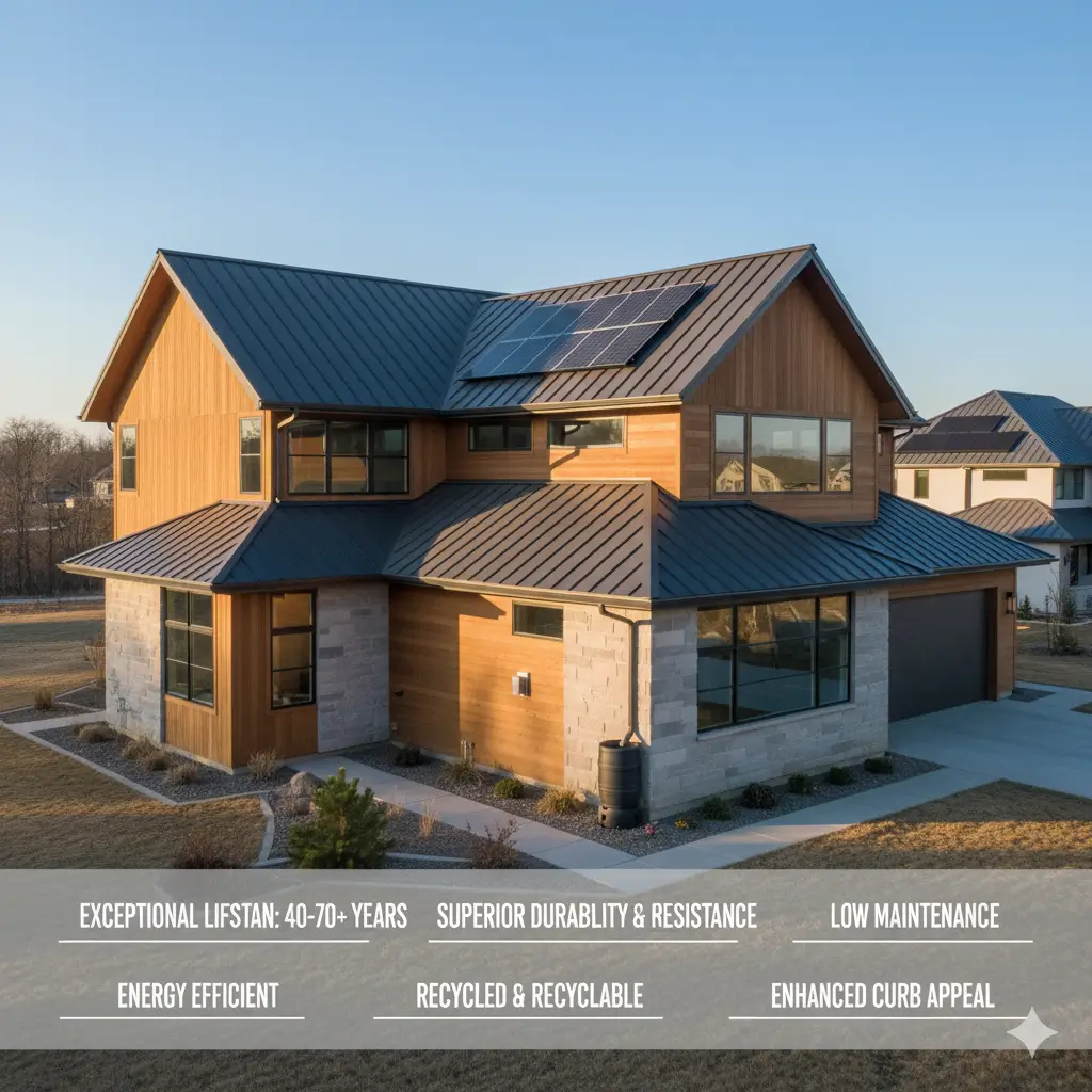 Benefits of metal roof installation