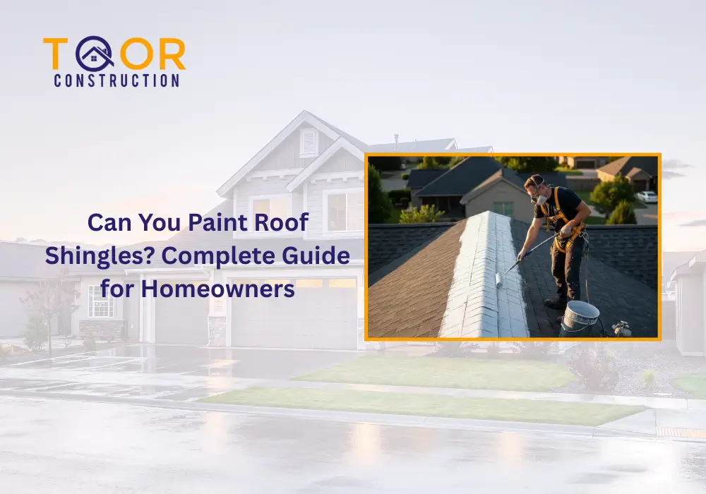 Can You Paint Roof Shingles