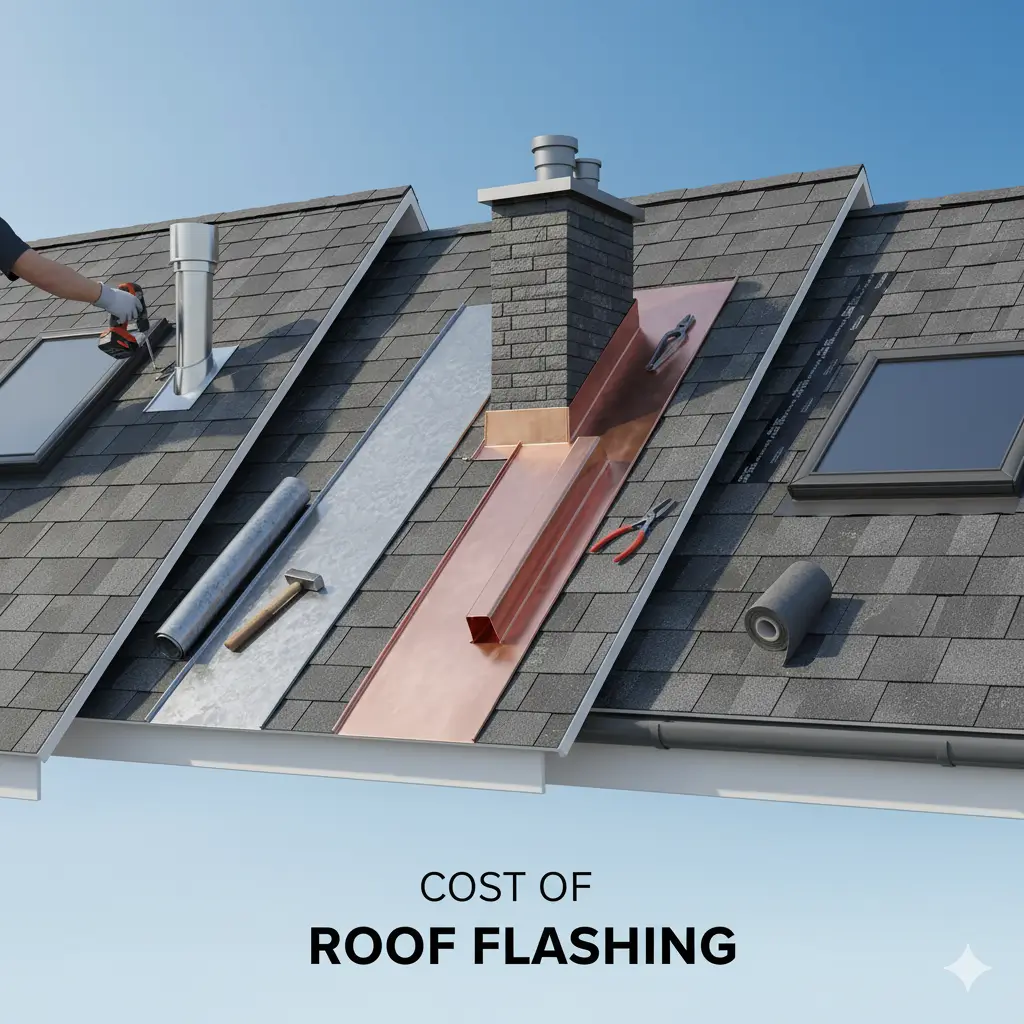 Cost of roof flashing