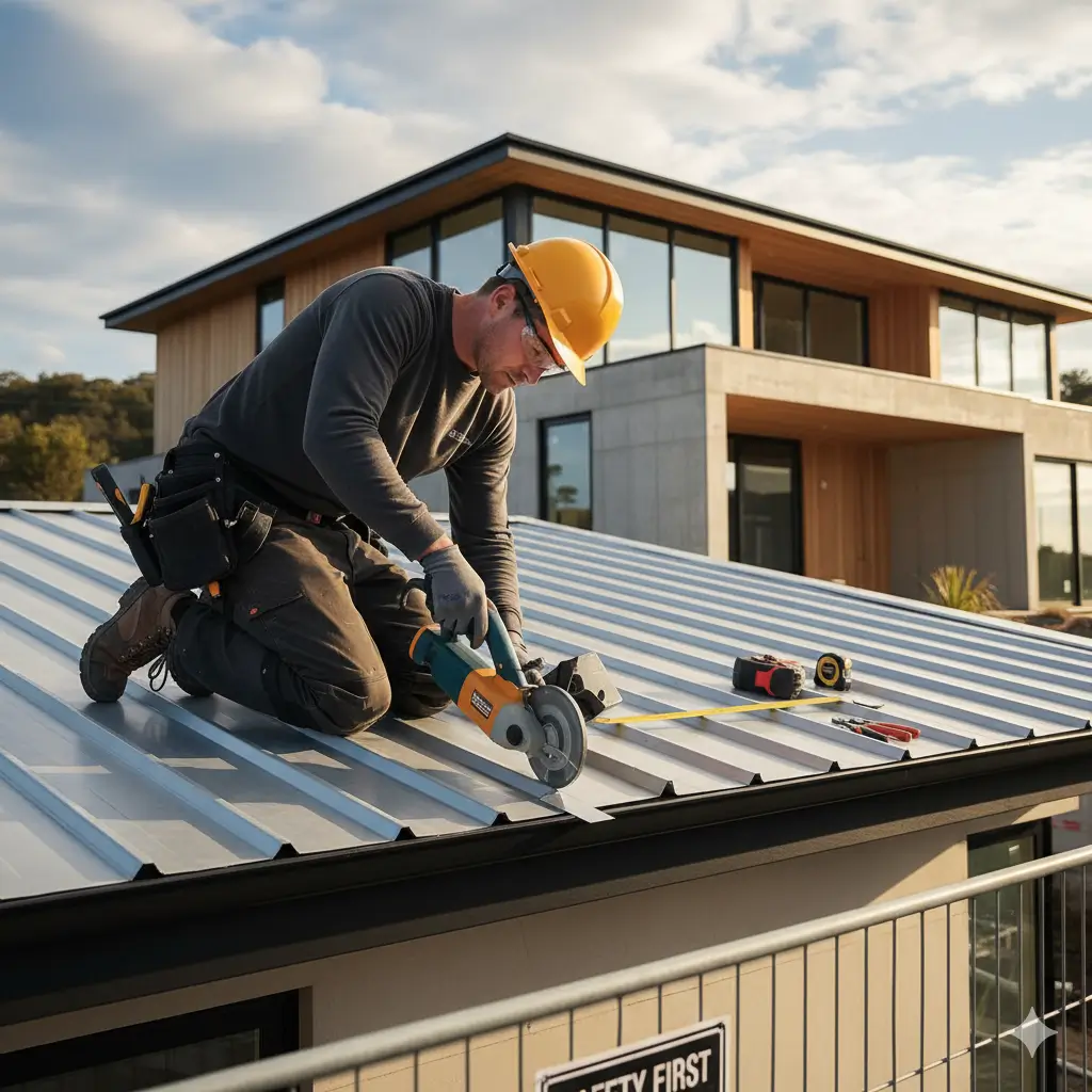 How to Cut Metal Roofing Panels