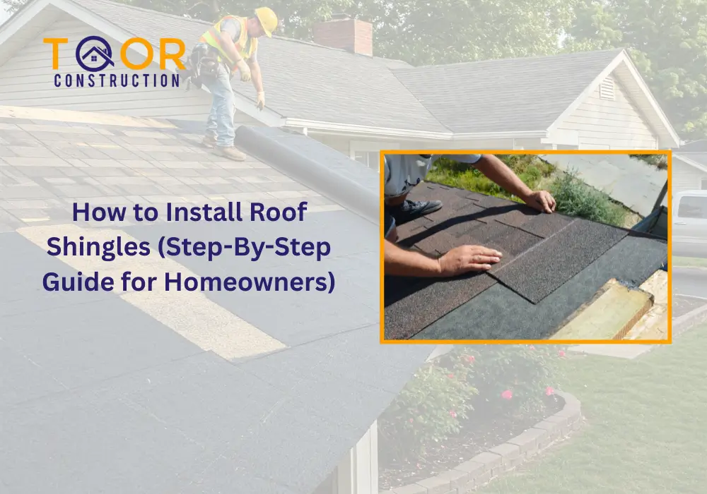 How to Install Roof Shingles