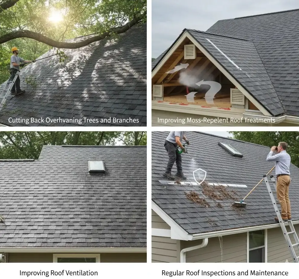 How to Prevent Moss from Growing on Your Roof Again