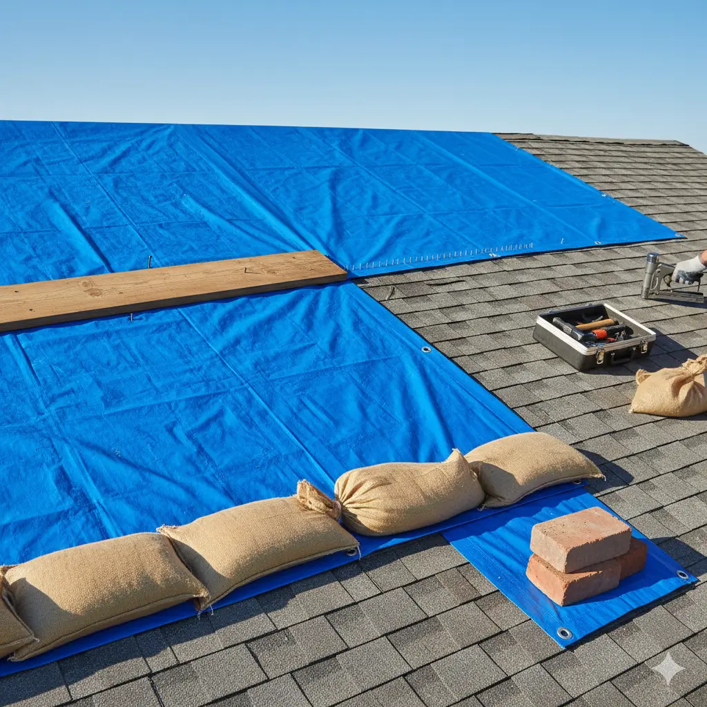 How to Secure the Tarp