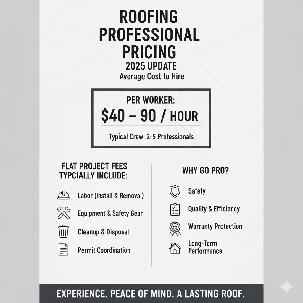 Roof professional pricing