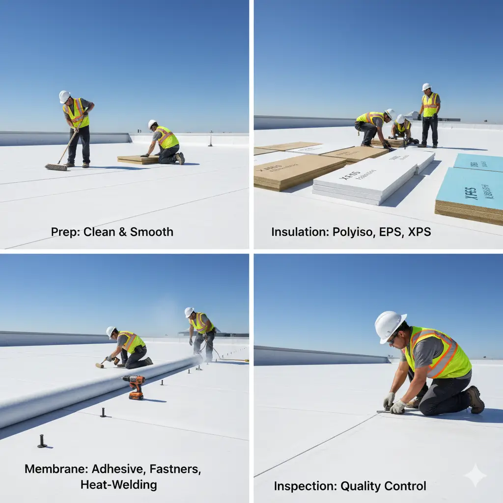 TPO installation process