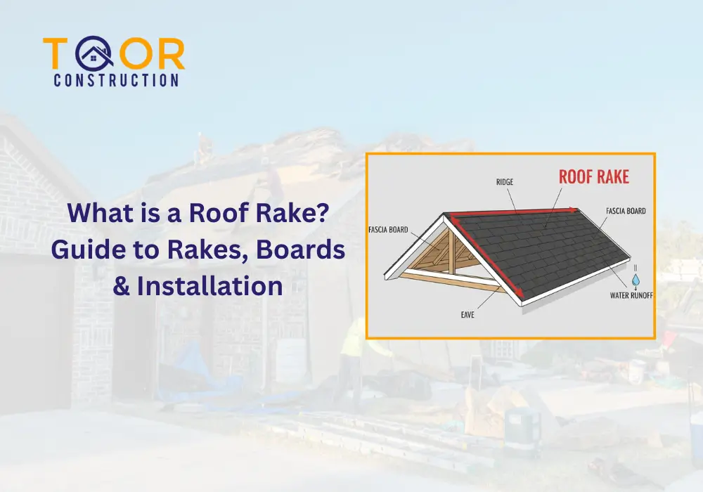 what is the rake of a roof